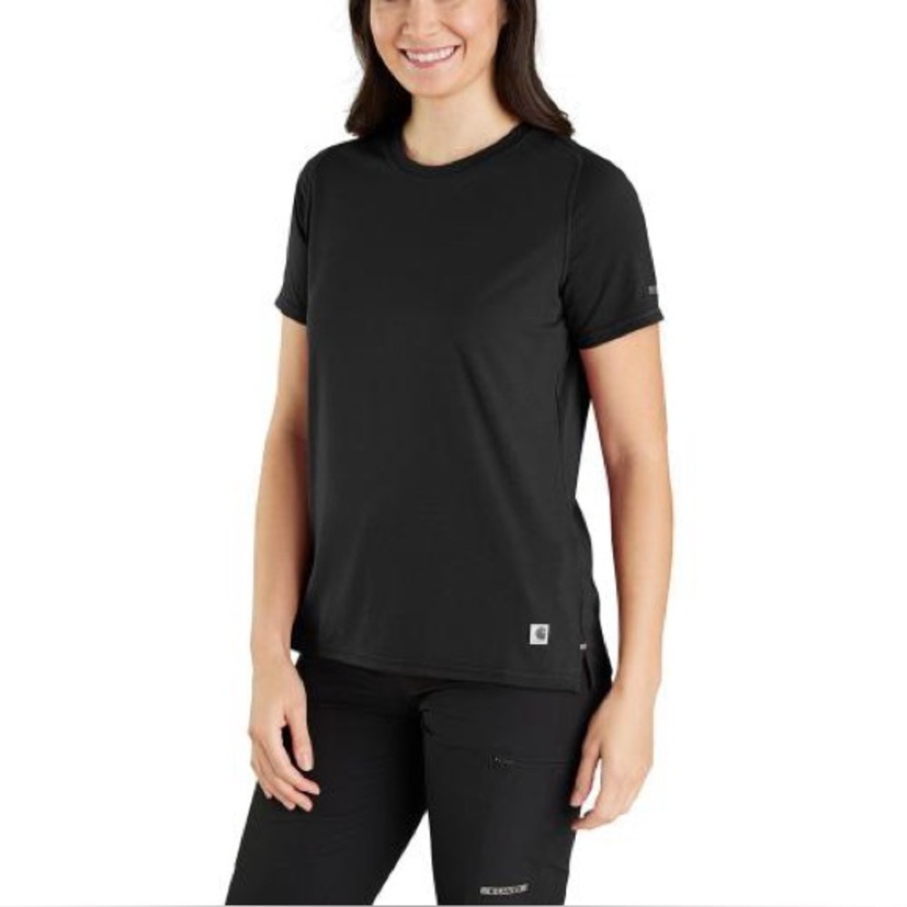 CARHARTT LWD™ Relaxed Fit Short Sleeve T-Shirt L 22” p2p Black $45 Retail NWT